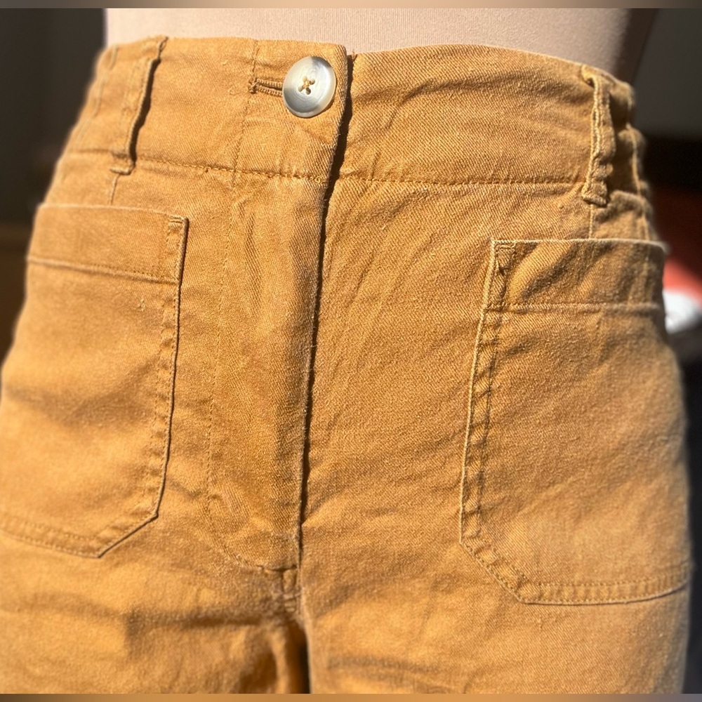 Maeve Anthropology linen pants. The Colette